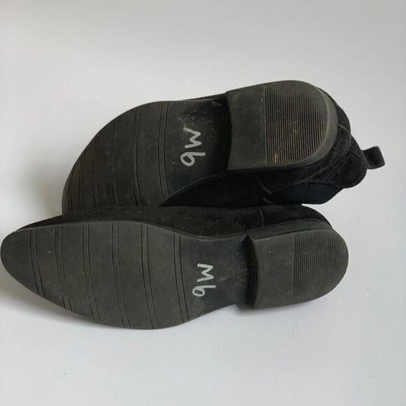 ASOS black suede shoes 10 pullup - Picture 9 of 9